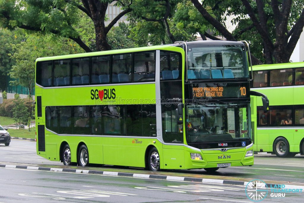 Bus 10 - SBS Transit MAN A95 Euro 6 (SG6259U)