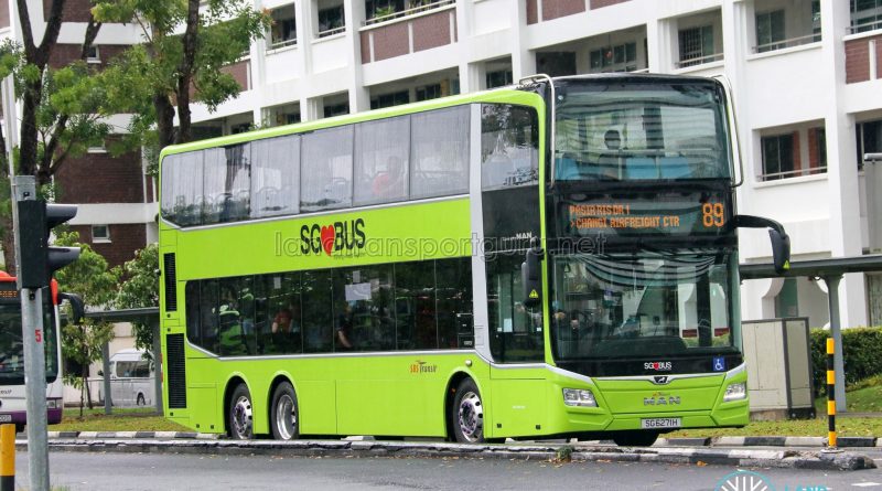 Bus 89 - SBS Transit MAN A95 Euro 6 (SG6271H)