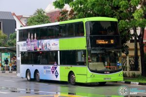 Bus 10 - SBS Transit Volvo B9TL CDGE (SBS7334S)