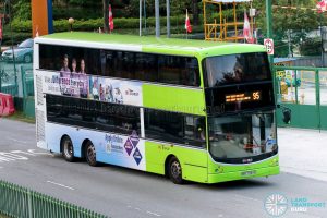 Bus 95 - SBS Transit Volvo B9TL CDGE (SBS7334S)