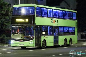 Bus 13 - SBS Transit Volvo B9TL CDGE (SBS7424R)