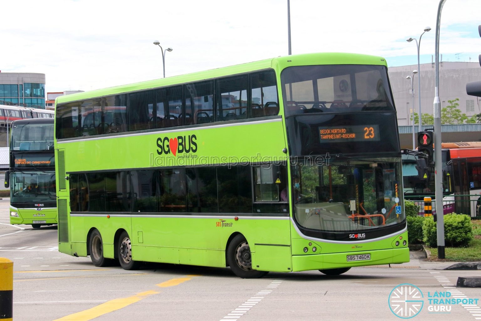 Bus 23 – SBS Transit Volvo B9TL CDGE (SBS7460K) | Land Transport Guru