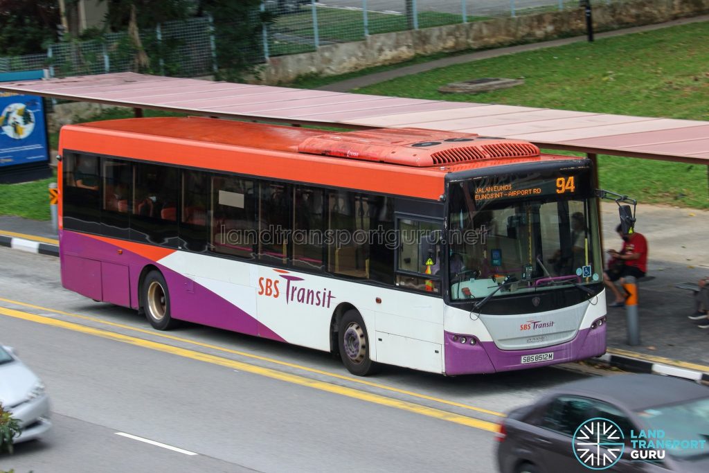 Bus 94 - SBS Transit Scania K230UB Euro IV (SBS8512M)