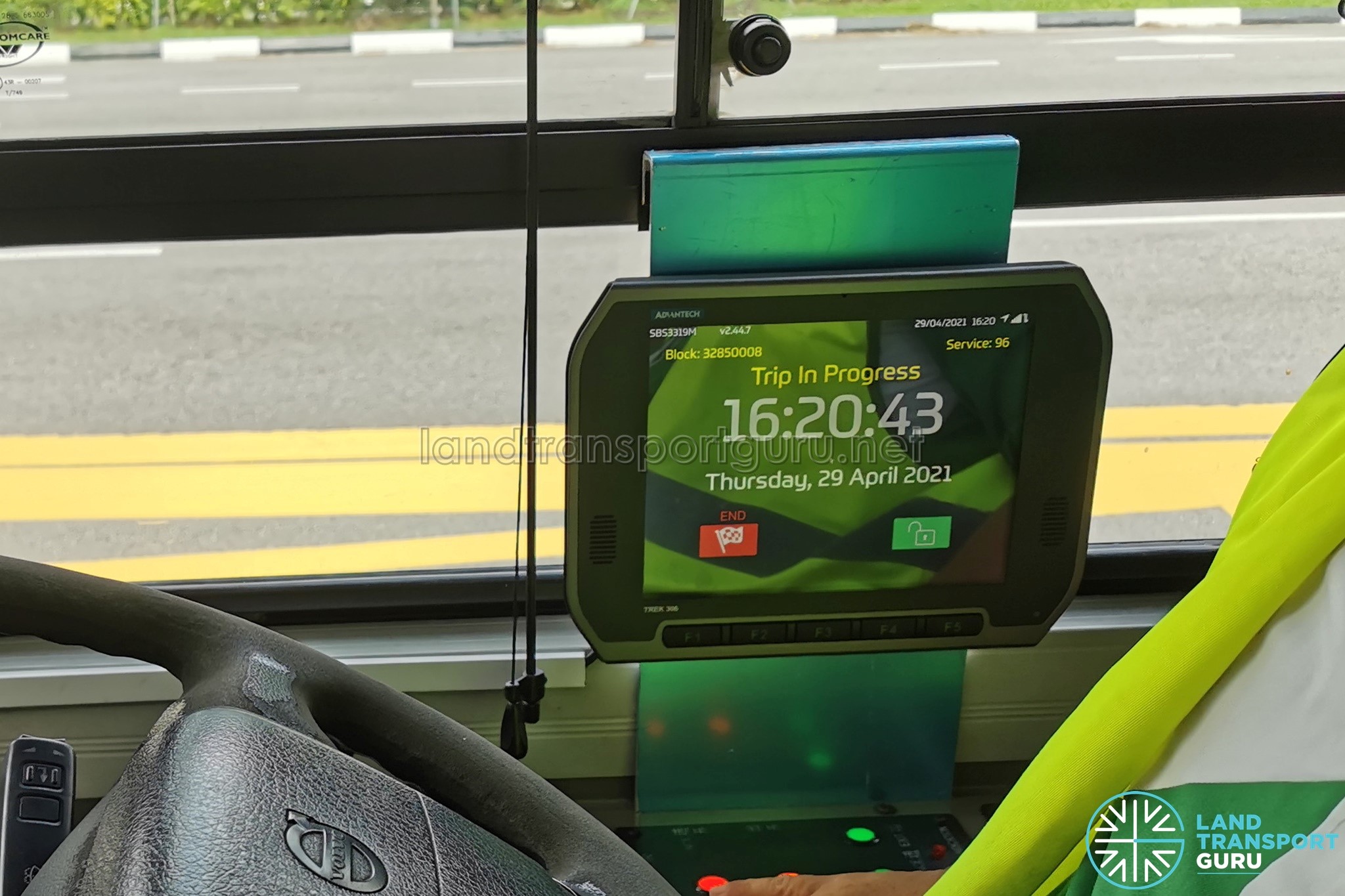 Advantech Fleet Management Solution trialed on Tower Transit buses