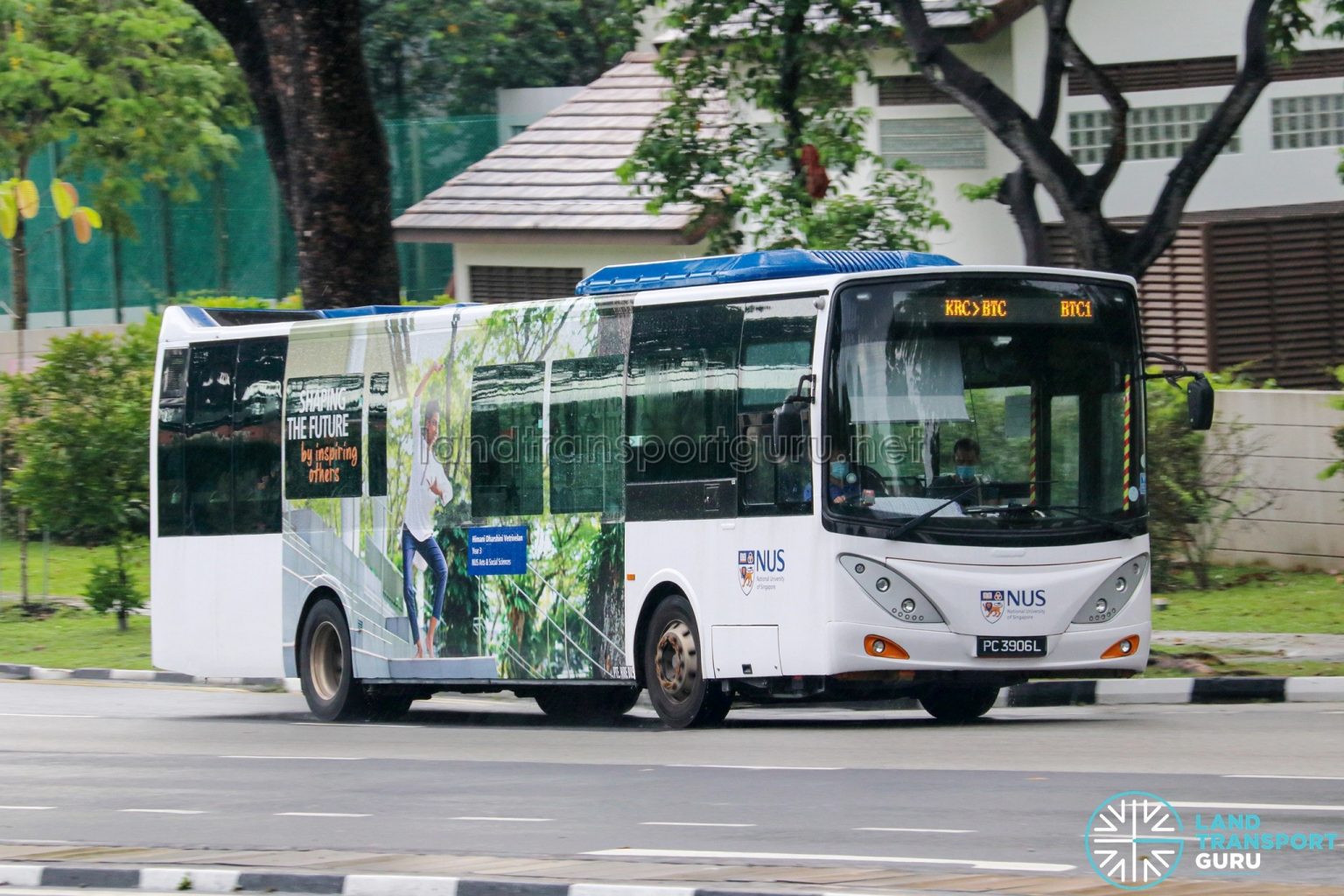 Nus Isb Btc1 Comfortdelgro Bus Volvo B9l Pc3906l Land Transport Guru