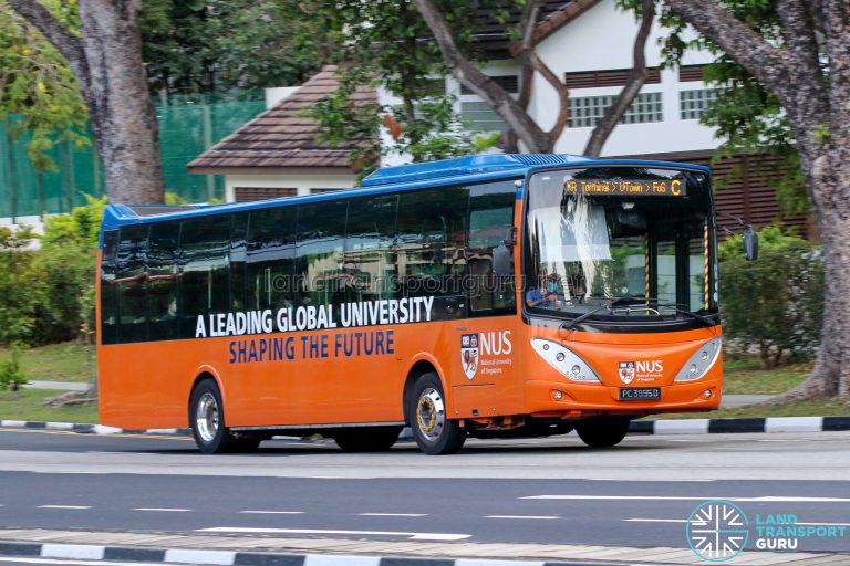 Nus Isb C Comfortdelgro Bus Volvo B9l Pc3995d Land Transport Guru