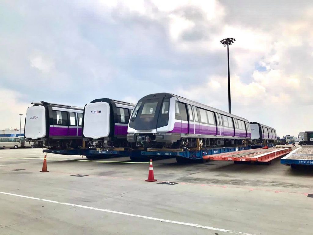 Alstom Metropolis C851E Trains for North East Line (Photo: Land Transport Authority)