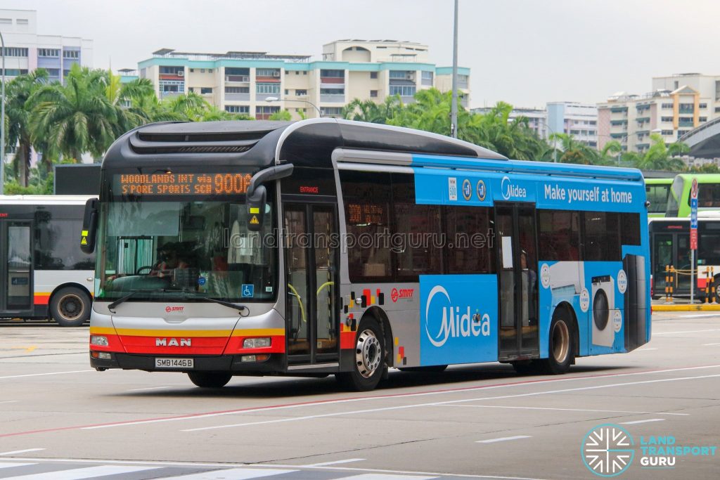 Bus 900A - SMRT Buses MAN A22 (SMB1446B)
