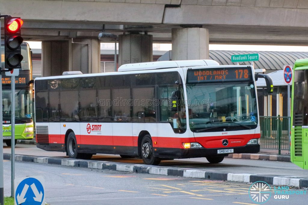 Bus 178 - SMRT Buses Mercedes-Benz Citaro (SMB147X)