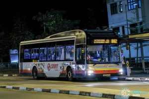 Bus 882 - SMRT Buses MAN A22 (SMB1526D)