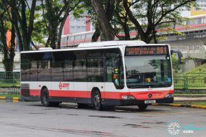 Bus 961 - SMRT Buses Mercedes-Benz Citaro (SMB159L)