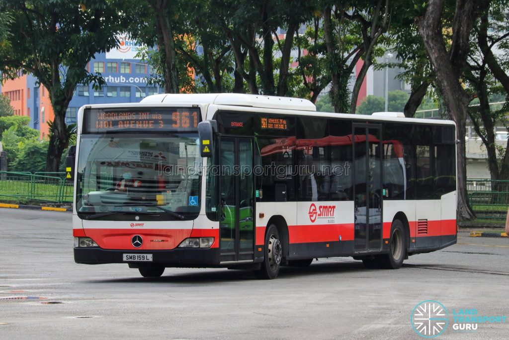 Bus 961 - SMRT Buses Mercedes-Benz Citaro (SMB159L)