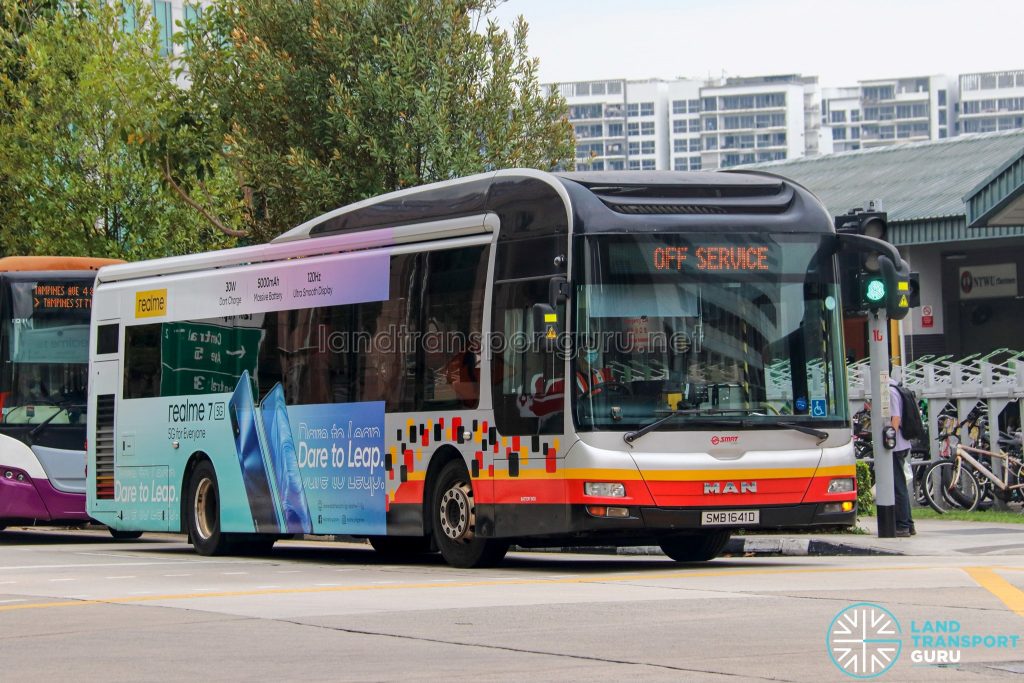 Off Service - SMRT Buses MAN A22 (SMB1641D)