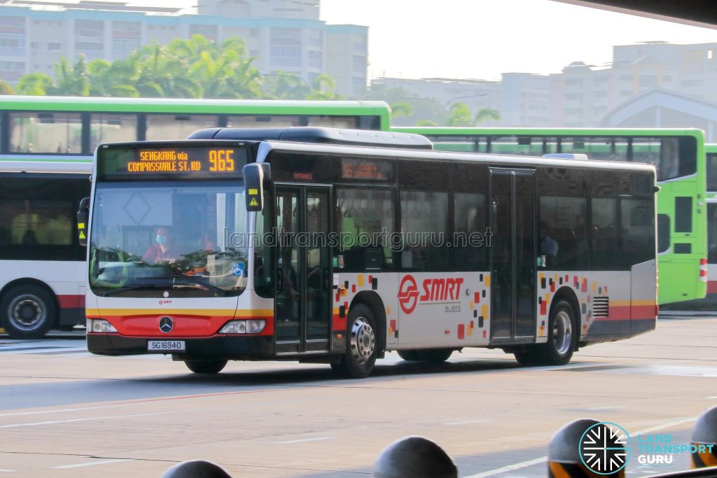 Bus 965 - SMRT Buses Mercedes-Benz Citaro (SG1694D)