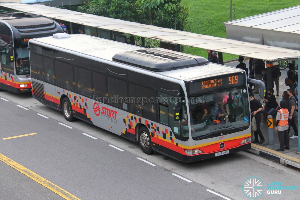 Bus 969 - SMRT Buses Mercedes-Benz Citaro (SG1694D)
