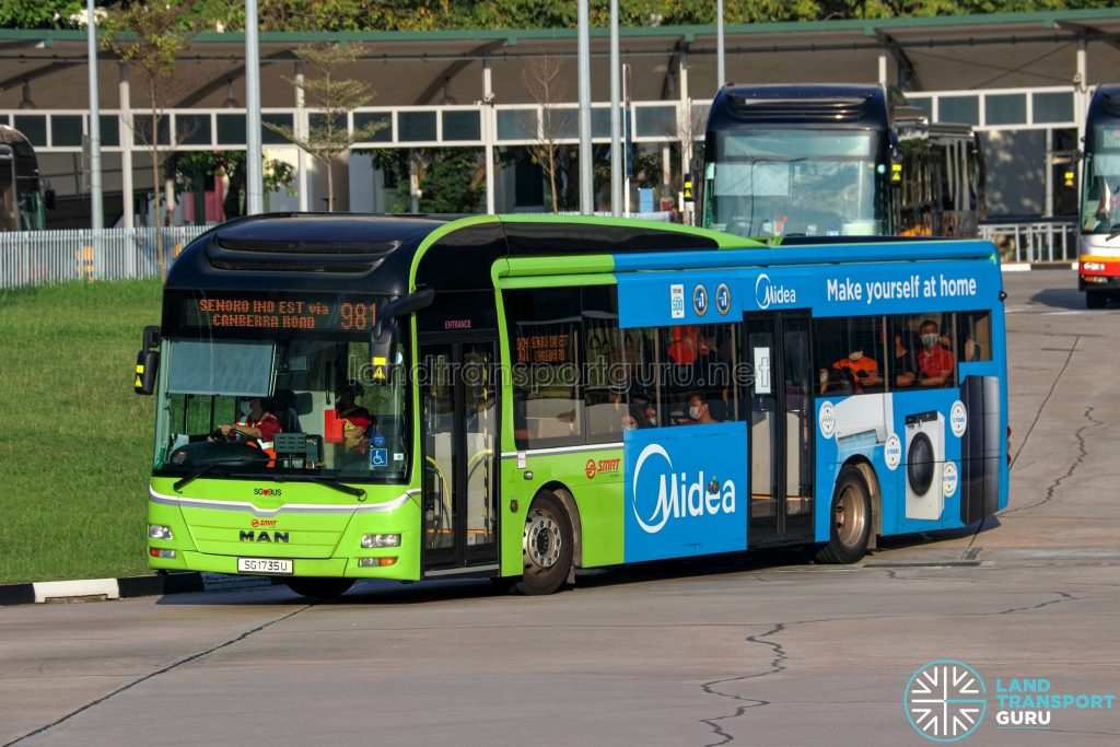 Bus 981 - SMRT Buses MAN A22 (SG1735U)