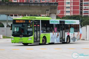 Bus 15 - Go-Ahead Singapore MAN A22 Euro 6 (SG1798M)