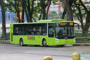 Bus 980 - SBS Transit MAN A22 Euro 6 (SG1851S)