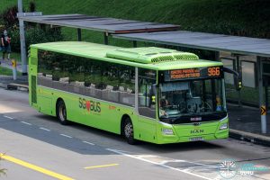 Bus 966 - SMRT Buses MAN A22 Euro 6 (SG1852P)