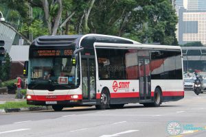 City Direct 656 - SMRT Buses MAN A22 (SMB223J)