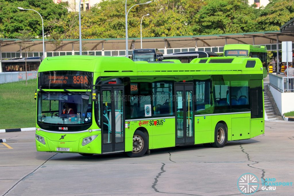 Bus 859A - SMRT Buses Volvo B5LH (SG3000T)