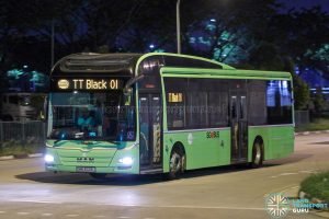 Employee Bus TT Black 01 - Tower Transit MAN A22 (SMB3028L)