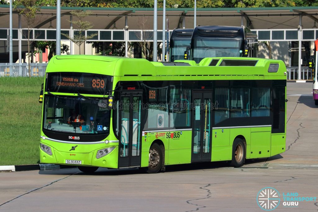 Bus 859 - SMRT Buses Volvo B5LH (SG3033Z)