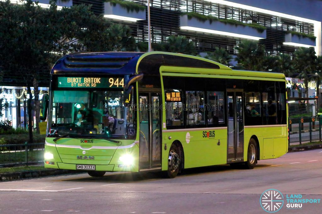 Bus 944 - Tower Transit MAN A22 (SMB3033X)