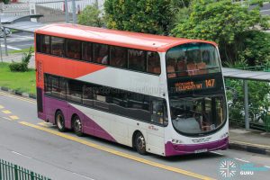 Bus 147 - SBS Transit Volvo B9TL Wright (SBS3103T)