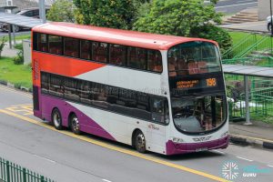 Bus 198 - SBS Transit Volvo B9TL Wright (SBS3203M)