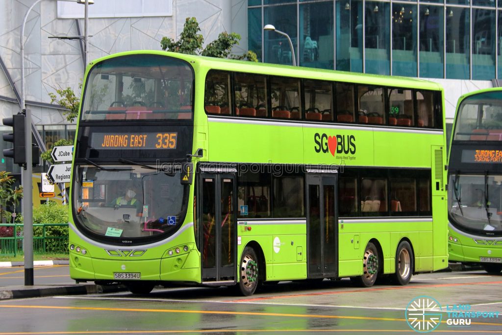 Bus 335 - Tower Transit Volvo B9TL Wright (SBS3394U)