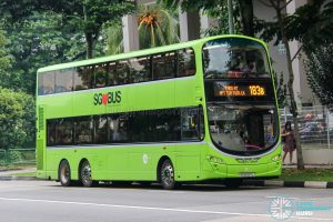 Bus 183B - Tower Transit Volvo B9TL Wright (SG5007L)