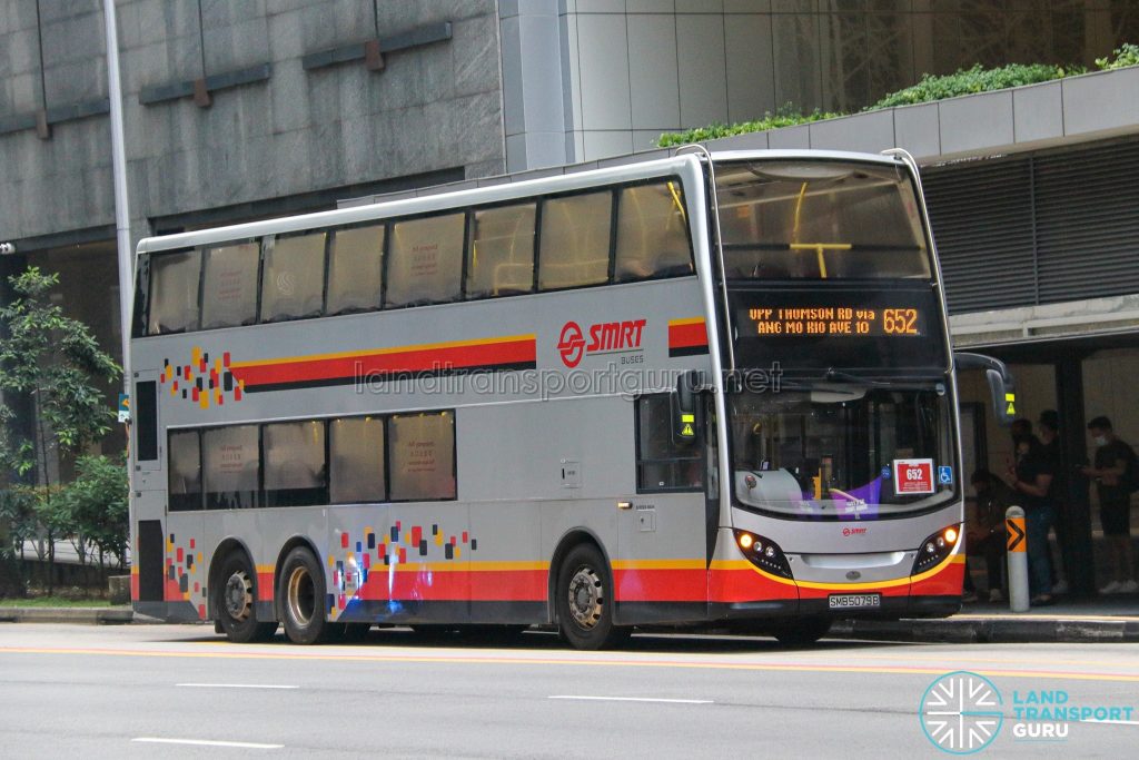 City Direct 652 - SMRT Buses Alexander Dennis Enviro500 (SMB5079B)