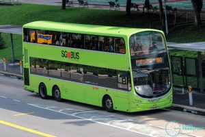 Bus 190 - SMRT Buses Volvo B9TL Wright (SG5172S)