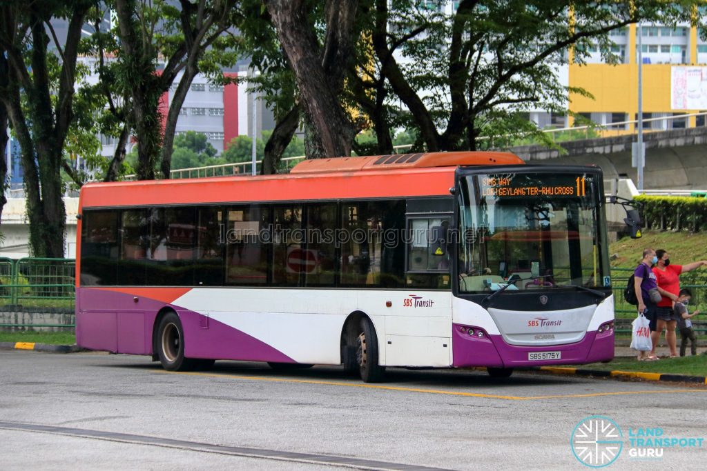Bus 11 - SBS Transit Scania K230UB Euro V (SBS5175Y)