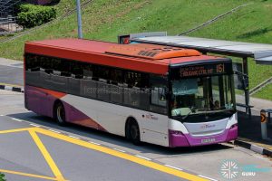 Bus 151 - SBS Transit Scania K230UB Euro V (SBS5237C)