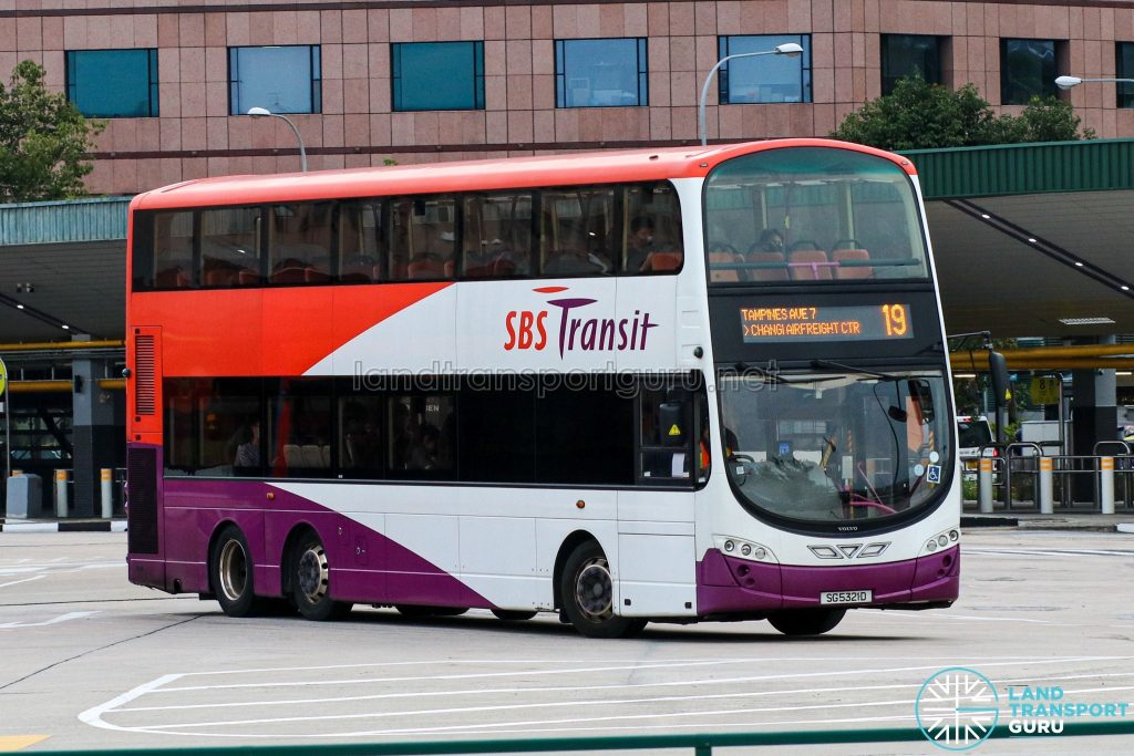 Bus 19 - SBS Transit Volvo B9TL Wright (SG5321D)