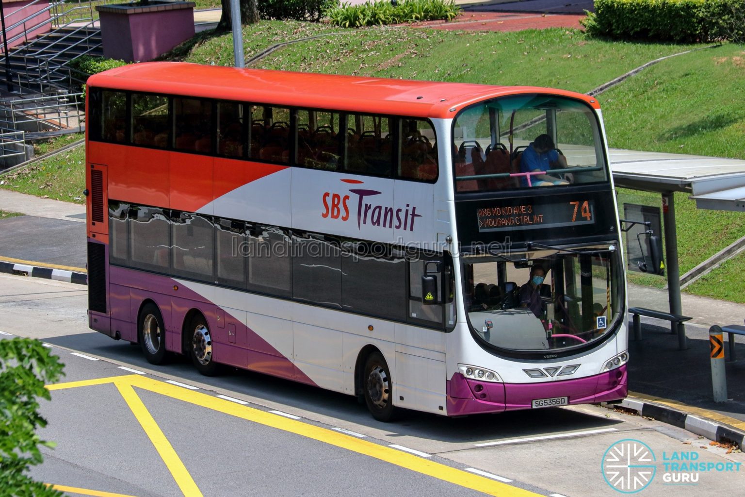 Bus 74 – SBS Transit Volvo B9TL Wright (SG5356D) | Land Transport Guru