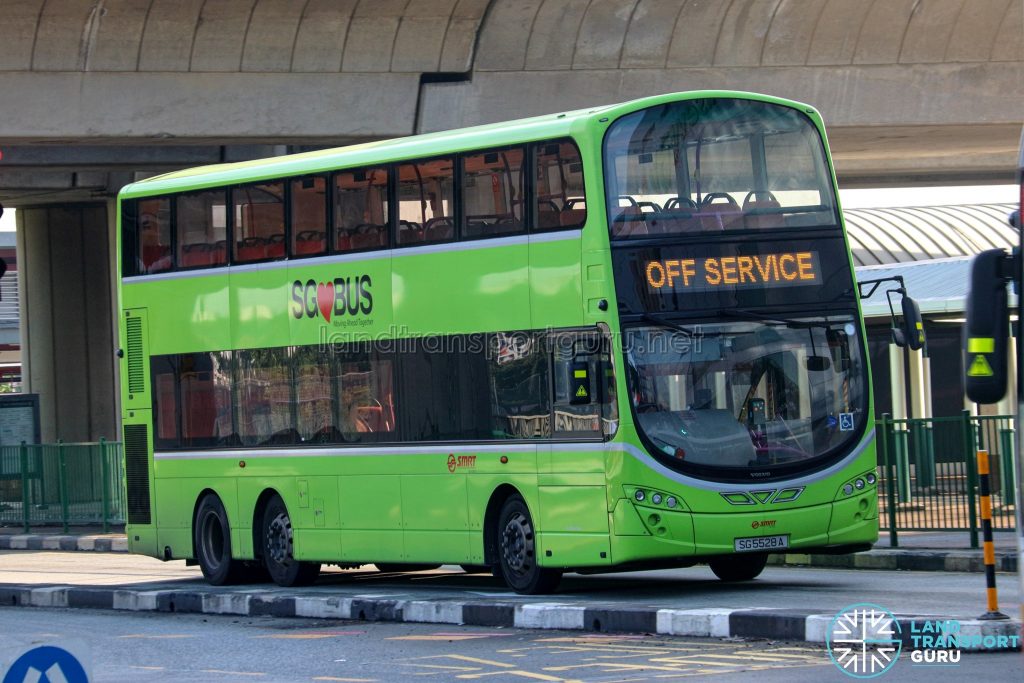 Off Service - SMRT Buses Volvo B9TL Wright (SG5528A)