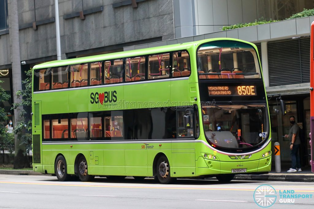 Express 850E - SBS Transit Volvo B9TL Wright (SG5547U)
