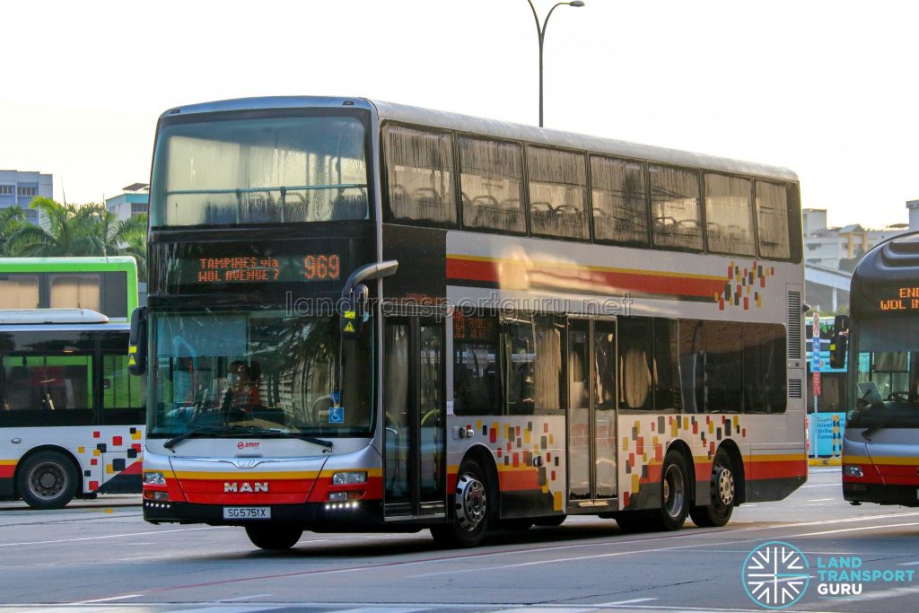 Bus 969 - SMRT Buses MAN A95 (SG5751X)