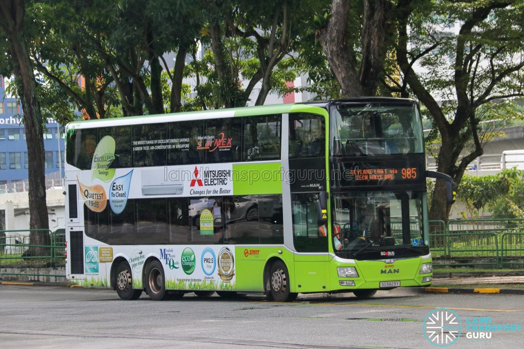 Bus 985 - SMRT Buses MAN A95 (SG5823Y)