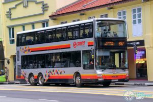 Bus 857 - SMRT Buses MAN A95 (SMB5899B)