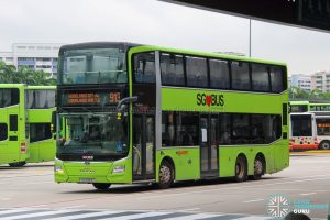 Bus 913 - SMRT Buses MAN A95 Euro 6 (SG5983T)