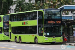 Bus 925M - SMRT Buses MAN A95 Euro 6 (SG6038R)
