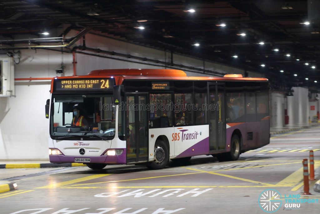 Bus 24 - SBS Transit Mercedes-Benz Citaro (SBS6078M)