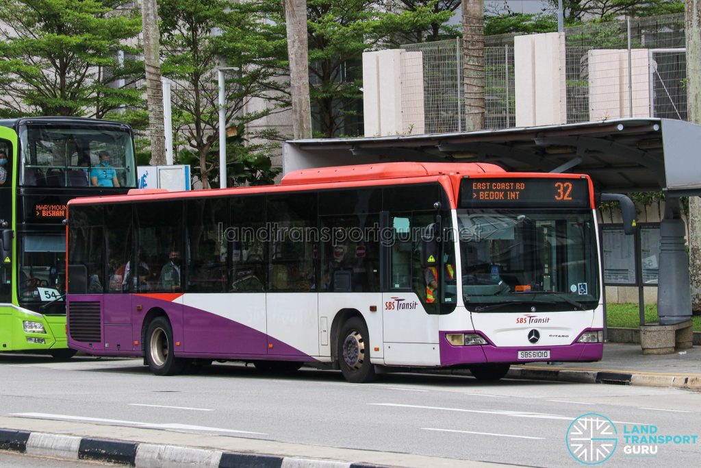 Bus 32 - SBS Transit Mercedes-Benz Citaro (SBS6101D)