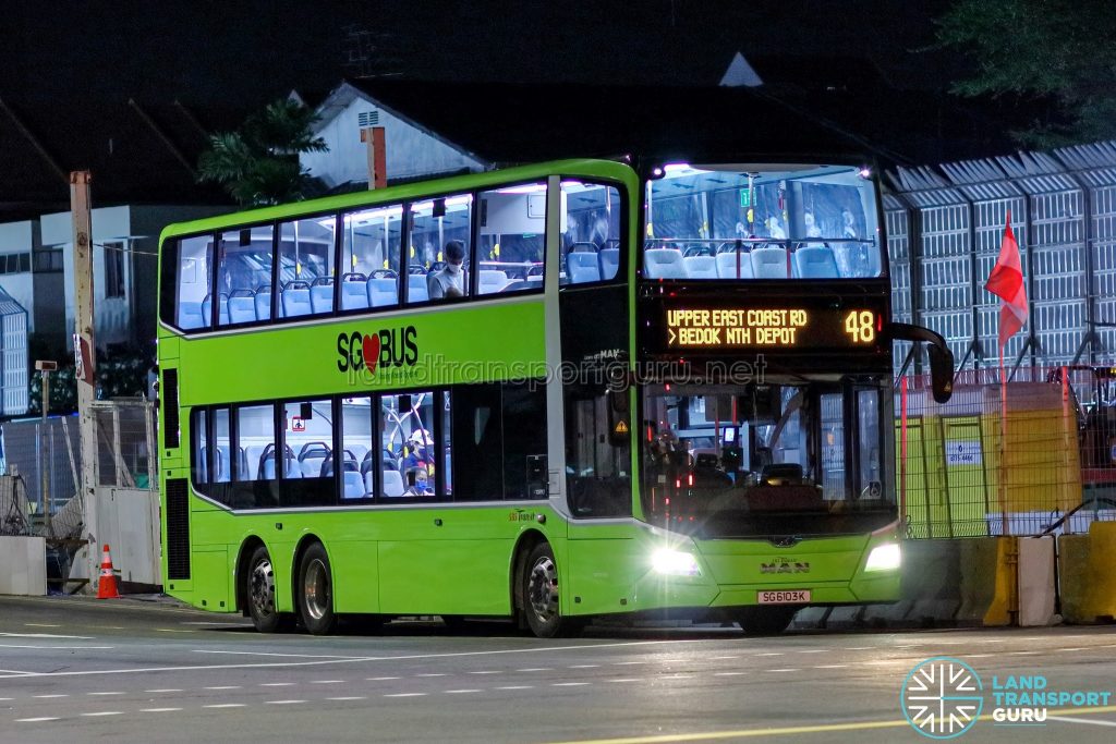 Bus 48 - SBS Transit MAN A95 Euro 6 (SG6103K)