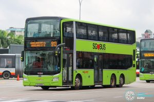 Bus 913 - SMRT Buses MAN A95 Euro 6 (SG6129L)
