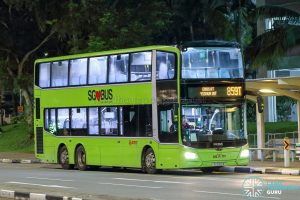 Bus 859T - SMRT Buses MAN A95 Euro 6 (SG6153R)
